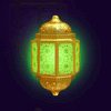 aladdins chest green lamp symbol