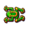 aztec emerald frog symbol