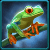 aztec fire frog symbol