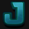 aztec fire j letter symbol