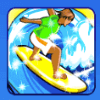 beach life surfer symbol