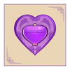 big bamboo purple heart symbol