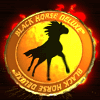 black horse deluxe gold coin symbol