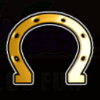black horse horseshoe symbol