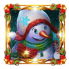 book of xmas snowman symbol