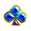 burning fortunator blue club symbol