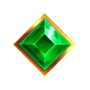 burning fortunator green diamond symbol