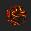 burning ice lava ball symbol