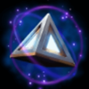 cosmic voyager powerpoints blue triangle symbo