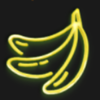crazy ape banana symbol