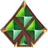 crystal mine green symbol
