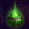 dancing lanterns 2 green fire symbol