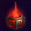dancing lanterns 2 red fire symbol