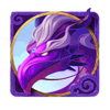 dragon stone purple symbol