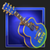elvis frog in vegas guitar symbol