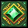 extra gems green gem symbol