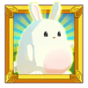 fat rabbit wild rabbit symbol