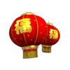 fortune cats balloon symbol