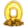 fortune cats coins symbol