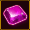 four lucky diamonds purple gem symbol