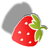 fresh fruits strawberry symbol