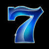 fruity sevens blue seven symbol