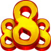 golden 888 wild symbol