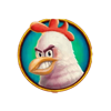 golden gallina chicken symbol