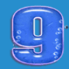 great blue 9 symbol