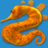 great blue seahorse symbol