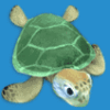 great blue turtle symbol