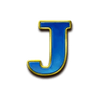 green chilli j letter symbol