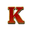 green chilli k letter symbol