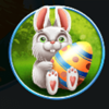 hello easter bunny symbol