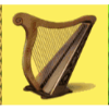 irish luck harp symbol