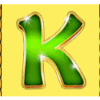irish luck k letter symbol