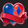 joker queen heart symbol