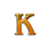 king of ghosts k letter symbol