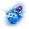 lady merlin lightning chase potion blue symbol