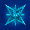 magic stars five blue star symbol