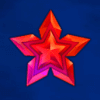 magic stars nine red star symbol