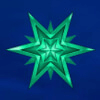 magic stars six turquoise star symbol