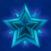 magic stars three blue 2d star symbol