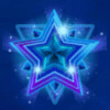magic stars three blue 3d star symbol