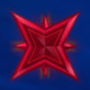magic stars three red 2d star symbol