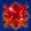 magic stars three red 3d star symbol
