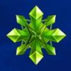 magic stars yellow green 3d star symbol