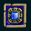 mayan book blue gem symbol