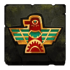 mayan stackways eagle symbol