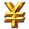 mega cash stacks yen symbol